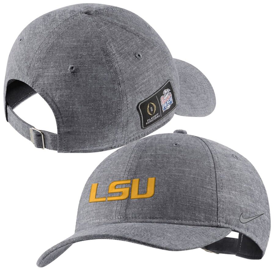 LSU College Football Playoff 2019 Peach Bowl Bound Adjustable Hat