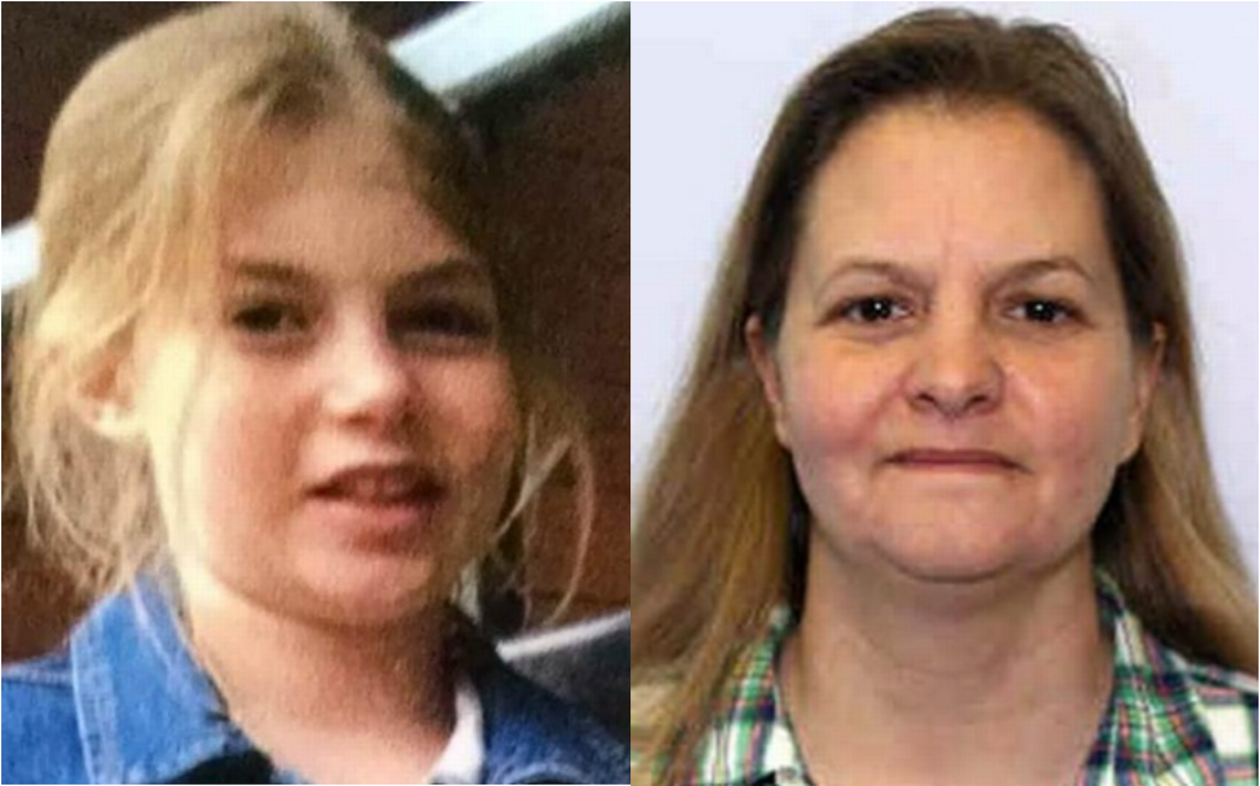The FBI is investigating the disappearance of McKenna Butcher (left) who was allegedly abducted by her mother, Jennifer Lea Settle (right), following a custody dispute when she was 11-years-old.
