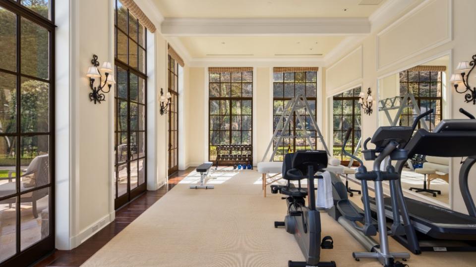 The window-lined gym - Credit: Andrew Webb, Clarity NW Photography