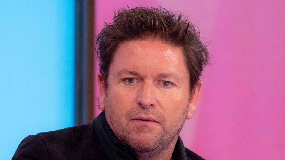 James Martin talking on Loose Women