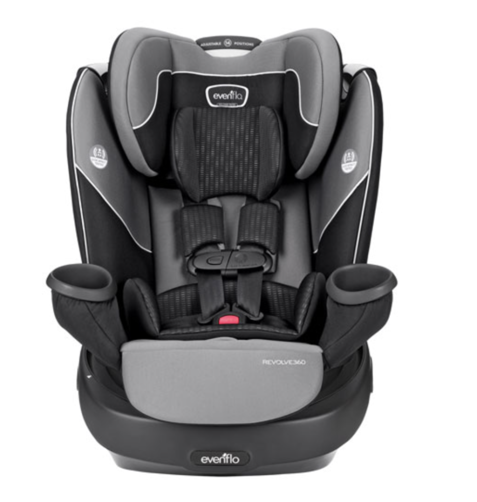 Evenflo Revolve360 All-in-One Car Seat (Photo via Best Buy Canada)