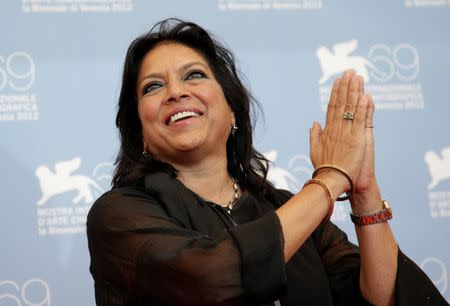 Indian film director Mira Nair poses during a photocall for the movie The Reluctant Fundamentalist at the 69th Venice Film Festival in Venice August 29, 2012. REUTERS/Max Rossi