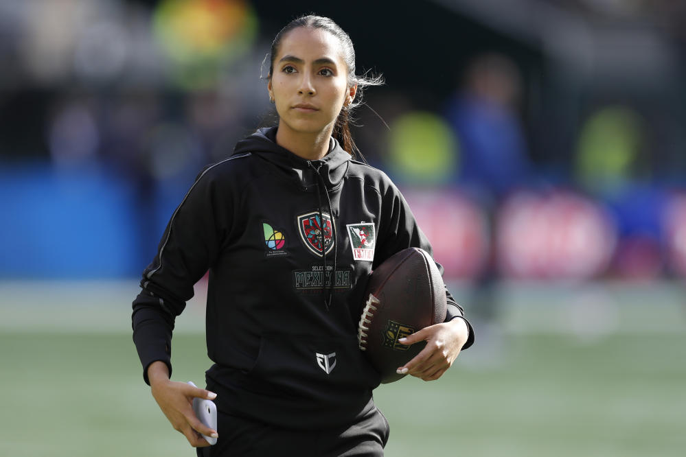 Diana Flores y la Selección azteca de flag football van por el oro contra  Estados Unidos en IFAF Americas Championship 2023