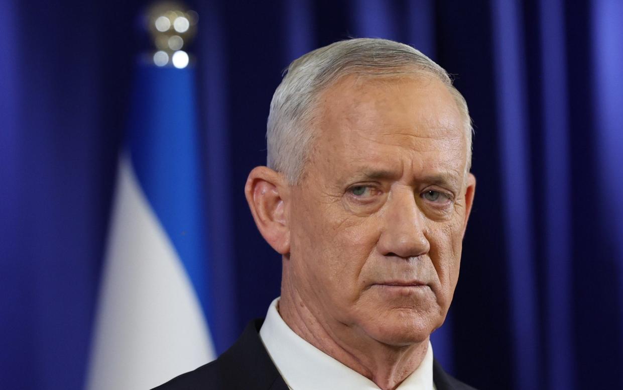 Benny Gantz resigned from Benjamin Netanyahu's war cabinet in the summer