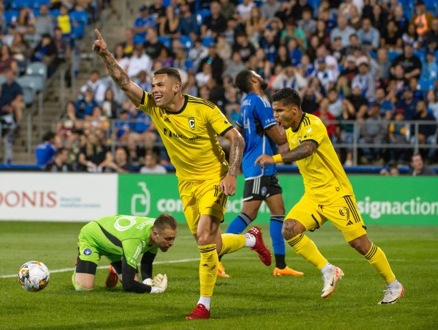 COLUMBUS, OH - JUNE 03: Columbus Crew forward Cucho Hernandez (9