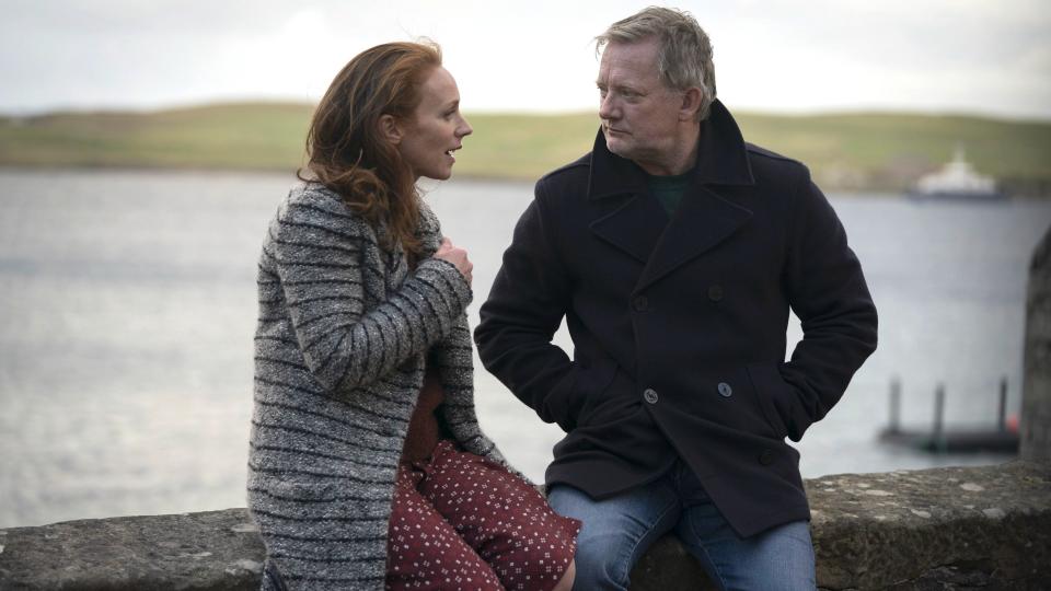 Meg Pattison (LUCIANNE McEVOY);DI Jimmy Perez (DOUGLAS HENSHALL)