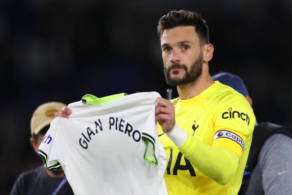 Emotional night: Tottenham’s players, fans and staff all paid tribute to the late Gian Piero Ventrone  (Tottenham Hotspur FC via Getty Images)