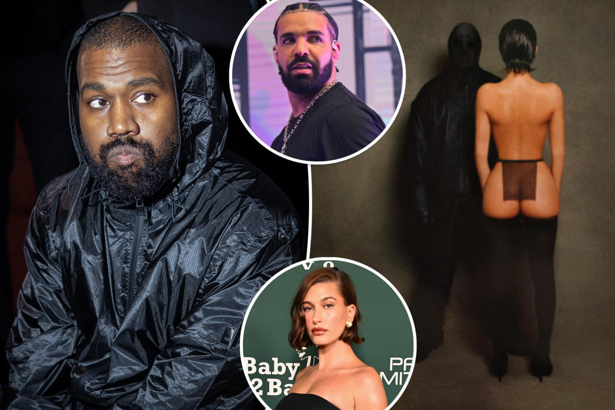 Kanye West, Drake, Hailey Bieber, and the cover of 