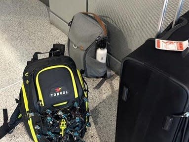 Robert Gentel's lost luggage