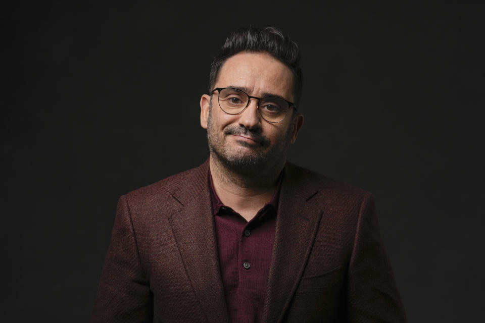 Director J. A. Bayona poses for a portrait to promote the film "Society of the Snow" on Friday, Oct. 27, 2023, in Los Angeles. (AP Photo/Ashley Landis)