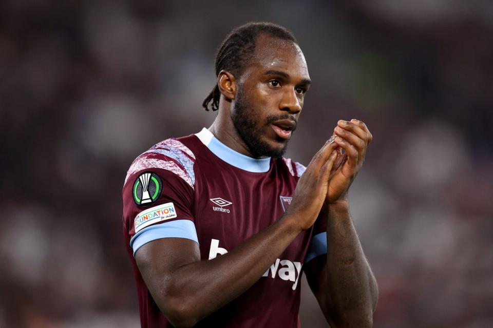 Battle: Michail Antonio wants his starting place back  (Getty Images)