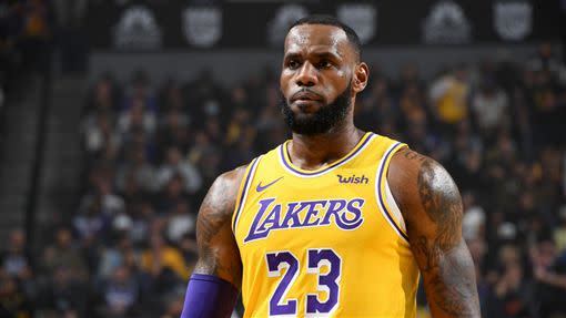 遇到中國相關議題，LeBron James已多次選擇沉默。（圖／翻攝自推特）