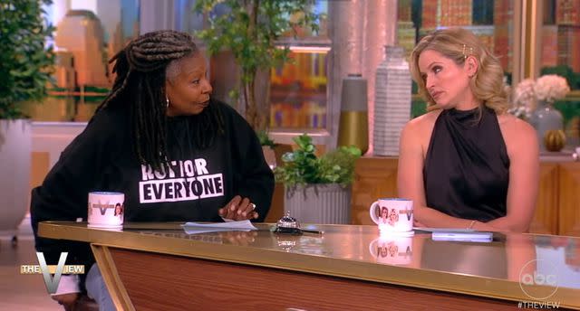 ABC Whoopi Goldberg and Sara Haines on 'The View'