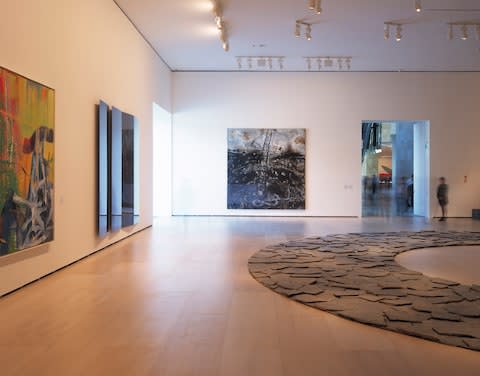 Inside the Guggenheim - Credit: getty