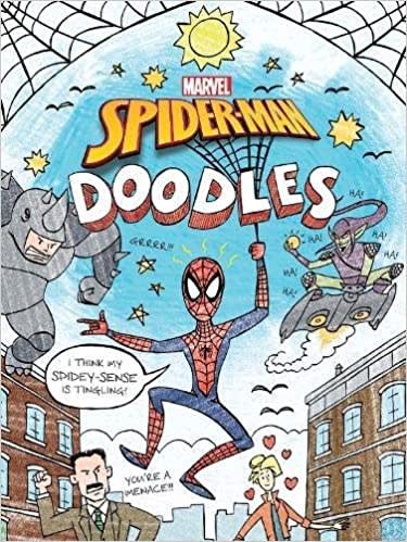 spider man doodles doodle book