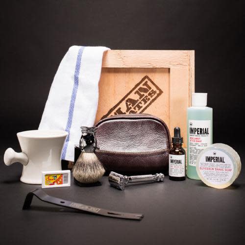 Man Crates: The Masculine Beauty Box You Open With a Crowbar
