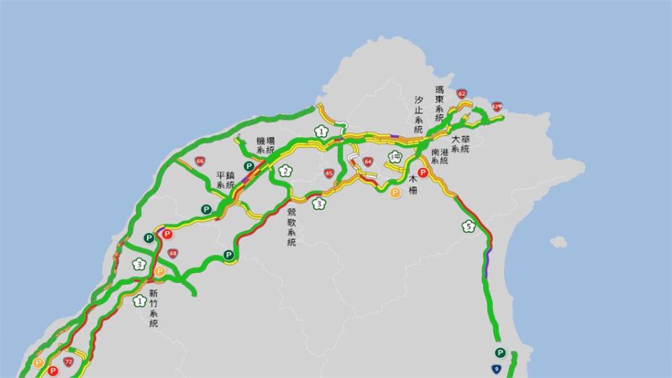 中秋連假最後日現北返車潮　國五紫爆！一度回堵六公里