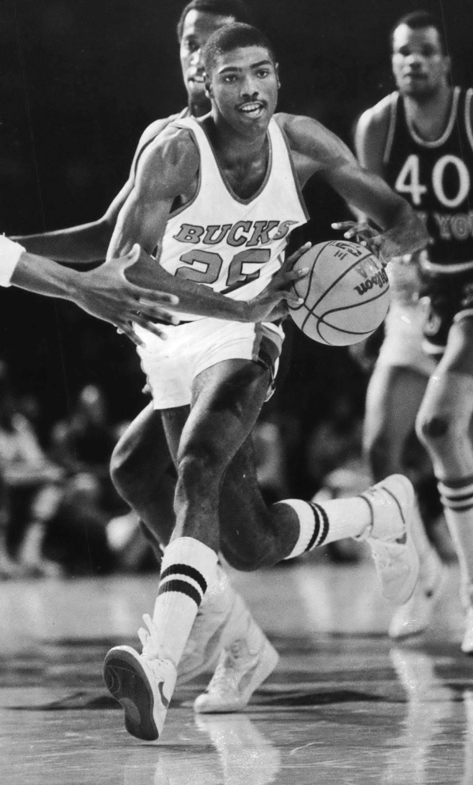 Paul Pressey, at 6-foot-5, was considered the first point forward in the NBA.