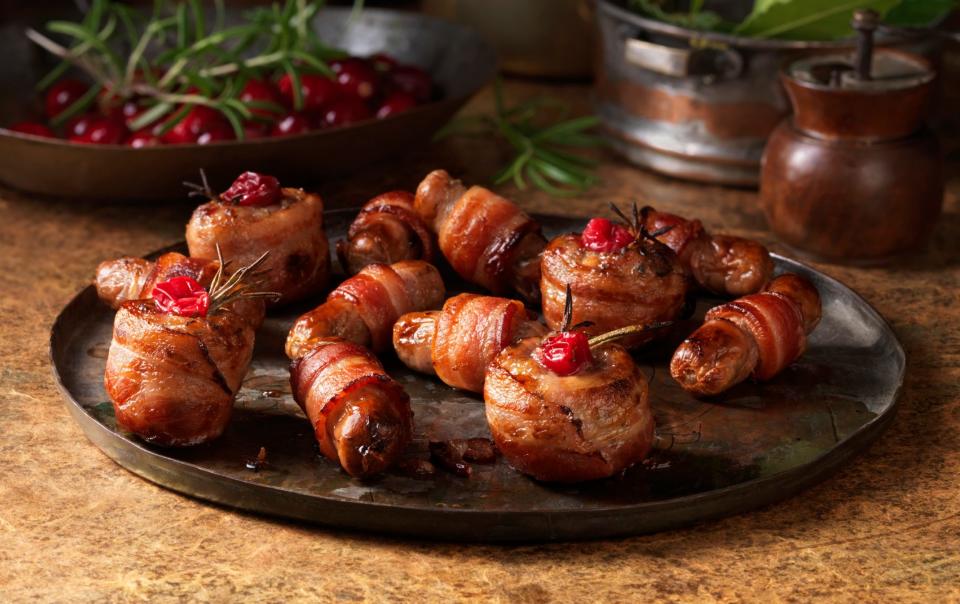Pigs in blankets: a great Christmas lunch tradition