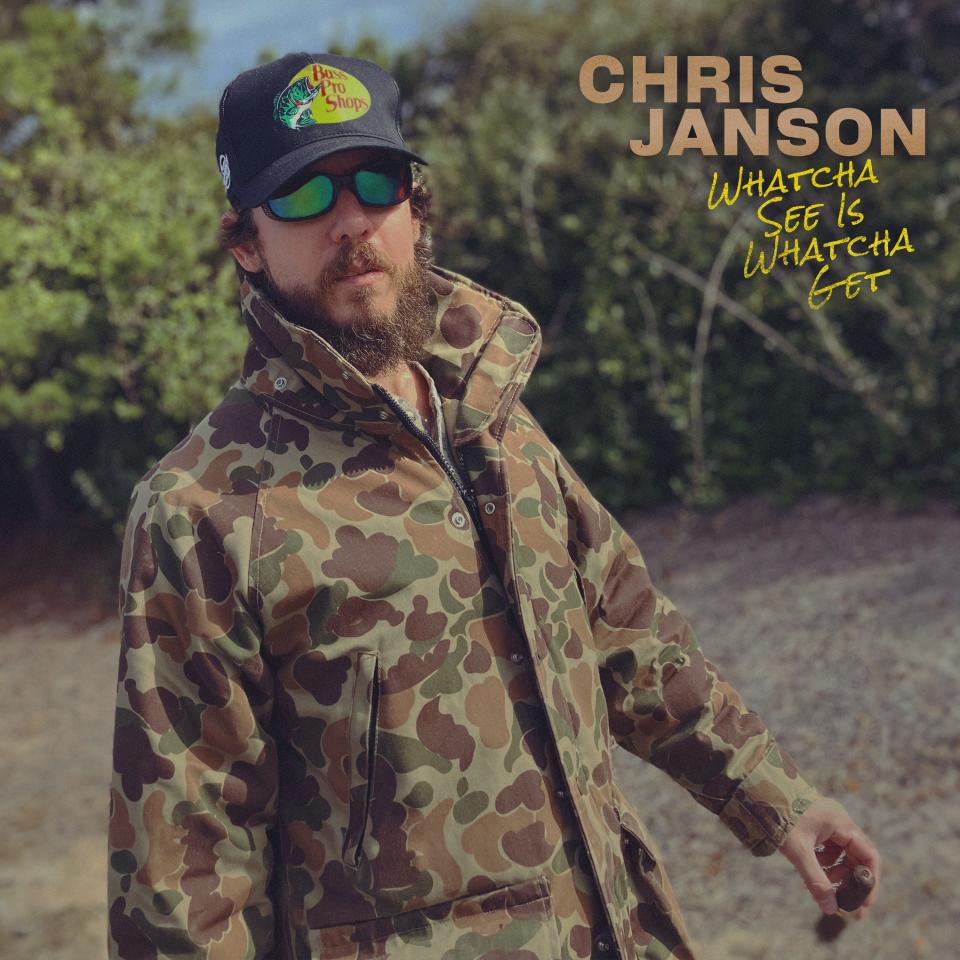 Chris Janson's latest country single is the soulfully swinging, pop-styled "Whatcha See Is Whatcha Get."