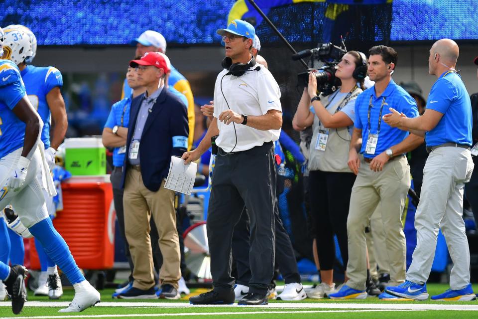 Jim Harbaugh reveals plans for Chargers' final preseason game Yahoo