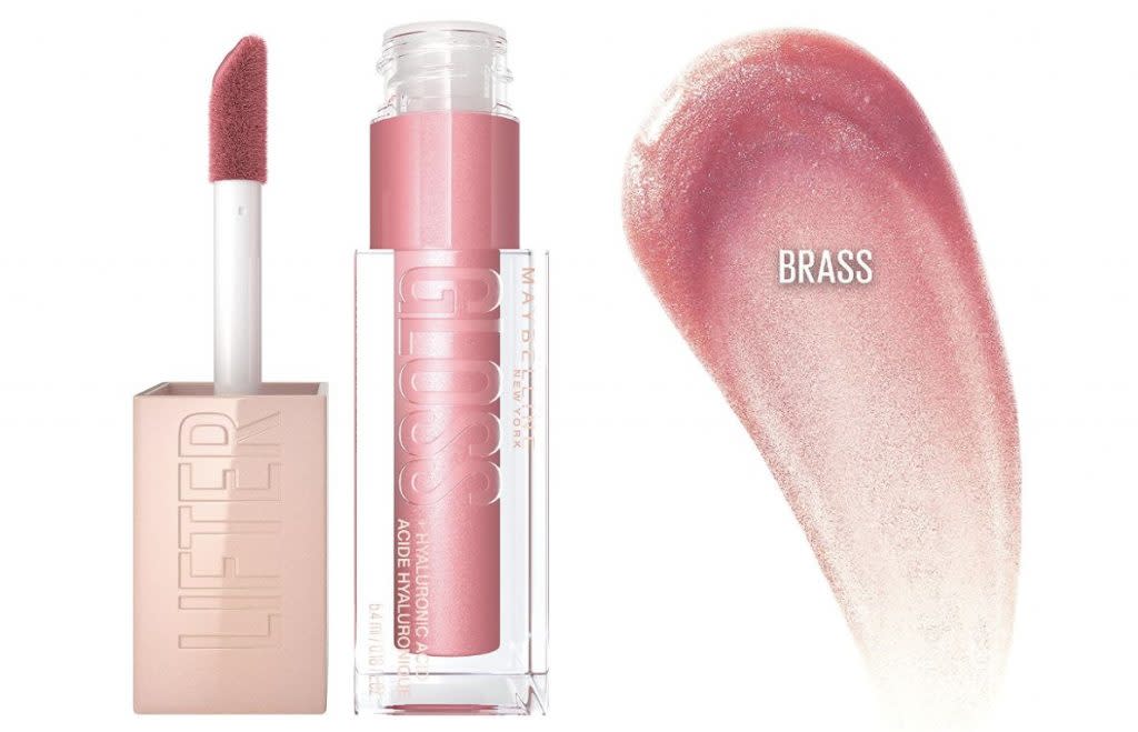 Мейбелин кисс пруф. Maybelline Kiss Proof Glossy Lips. Gloss Brass. Блеск для губ Lifter Gloss Maybelline все оттенки.