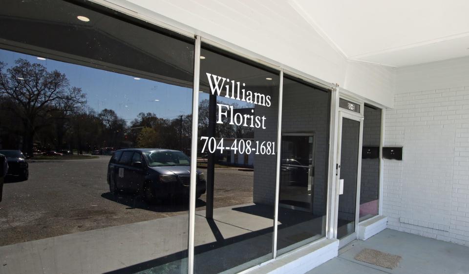 The exterior of Williams Florist on Suttle Street in Shelby Monday afternoon, March 20, 2023.