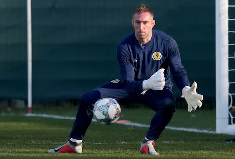 Allan McGregor would have started in call even had Craig Gordon been fit - Credit:  Jane Barlow/PA Wire