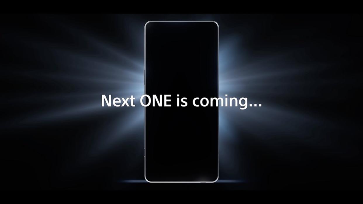  Screenshot from Sony teaser video for new Xperia Product 2024. 