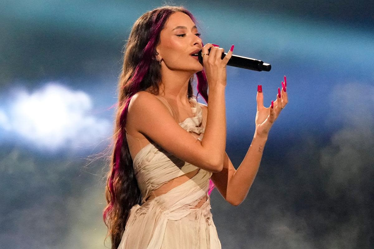 Israel's 2024 Eurovision entrant Eden Golan will perform her song Hurricane in the second semi-final despite calls for the country to be excluded from the event. <i>(Image: Martin Meissner/AP)</i>