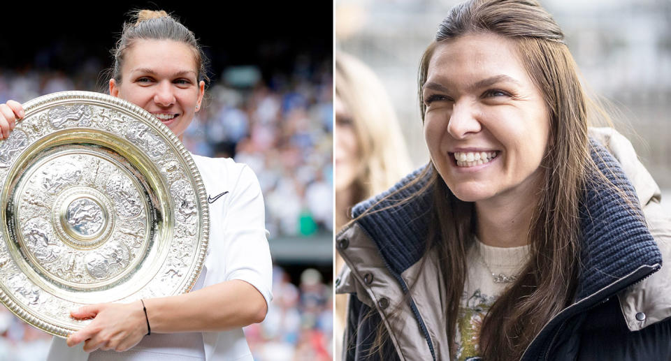 Simona Halep is free to return to tennis after a CAS ruling on her four-year doping ban. Pic: Getty