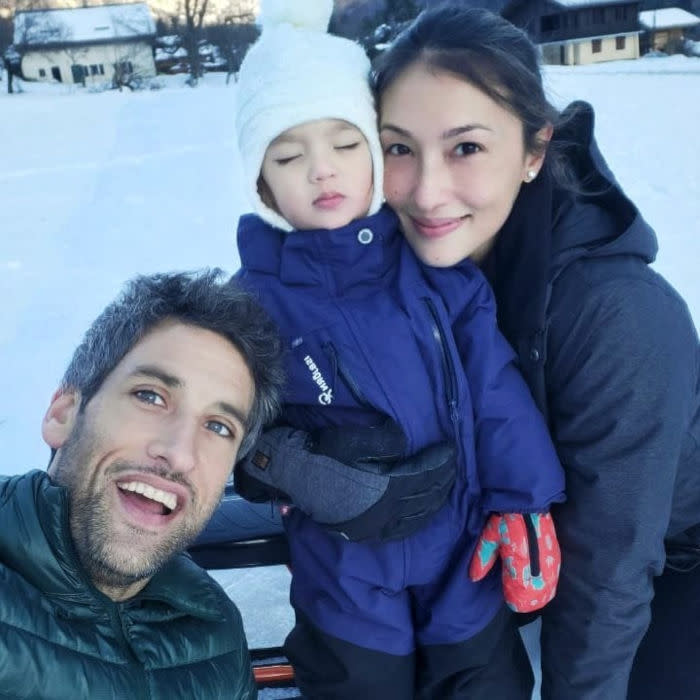 Solenn and Nico are parents to little Thylane (Tili)