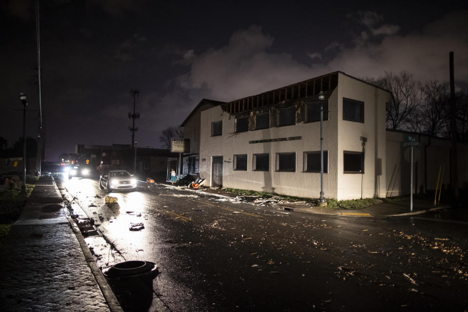 Tornado Hits Nashville, Tennessee