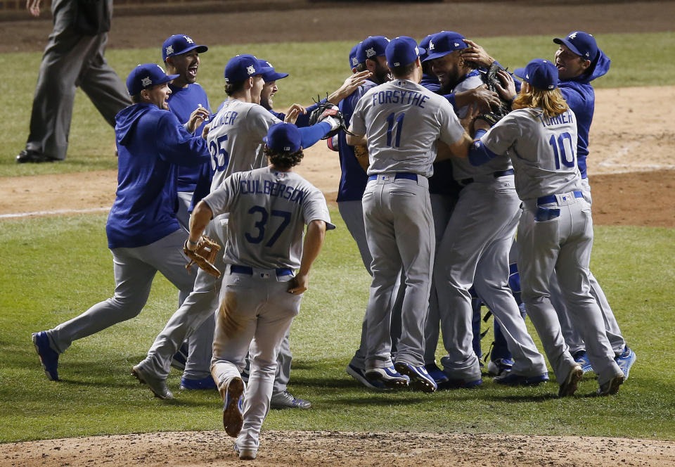 The Dodgers might be the favorite for the World Series, but the Astros are no pushover. (AP Photo/Charles Rex Arbogast)