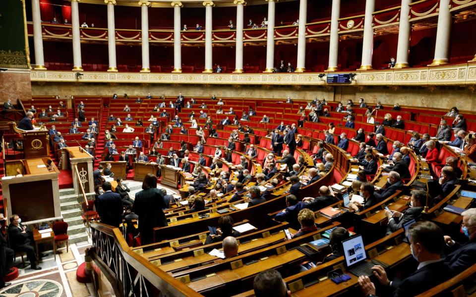 MPs in France's National Assembly -  LUDOVIC MARIN/AFP