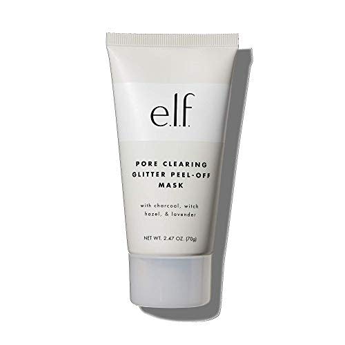 e.l.f. Pore Clearing Glitter Peel Off Mask, Charcoal-Enriched Formula (Amazon / Amazon)