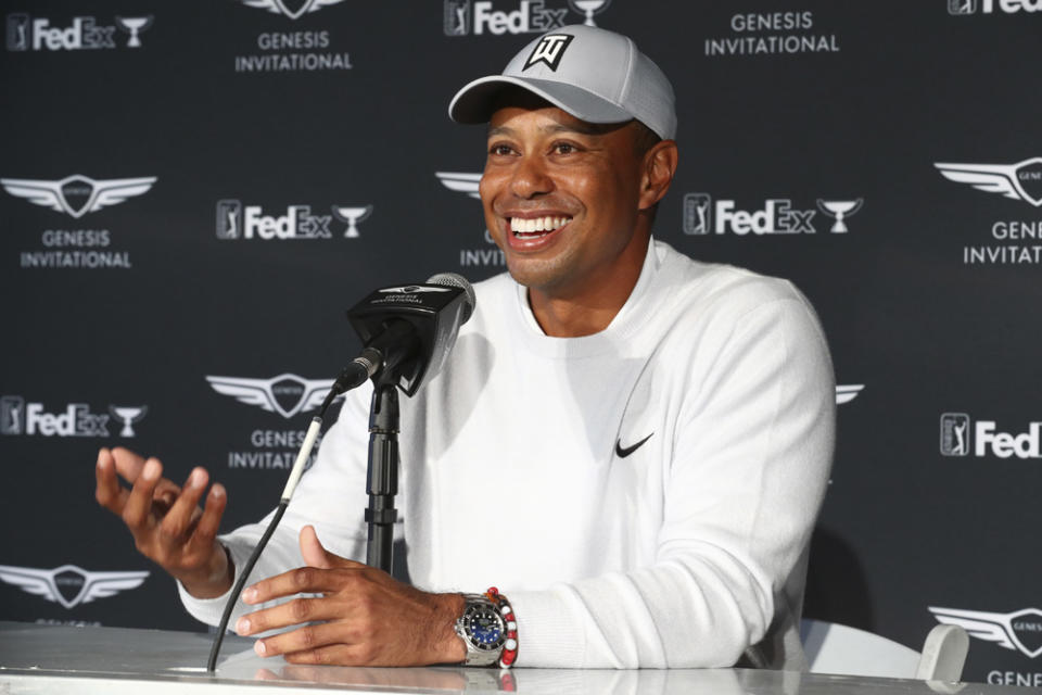 Tiger Woods（老虎‧伍茲）。（圖╱Getty Images╱美巡賽提供）