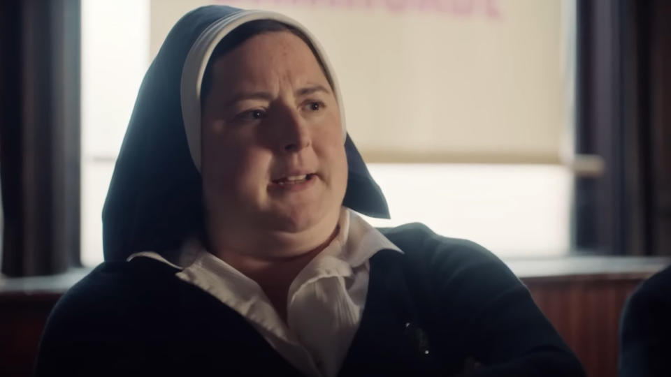 Sister Michael in Derry Girls