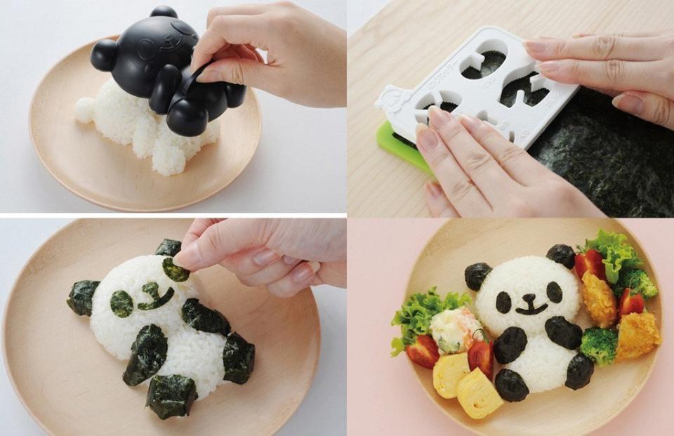 4 in 1 Bento Accessories Baby Panda Mold <br />$9.99, <a href="https://www.amazon.com/OHF-Accessories-Onigiri-Roasted-Seaweed/dp/B013QOV9QU/ref=sr_1_6?ie=UTF8&amp;qid=1480703088&amp;sr=8-6&amp;keywords=panda+mold" target="_blank">Amazon.</a>