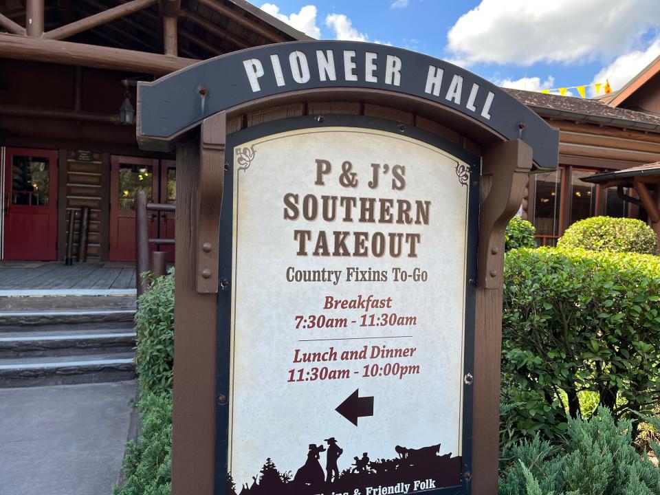 p&k's southern takeout at disney