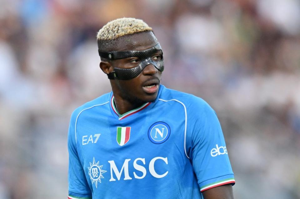 Victor Osimhen has agreed a new contract at Napoli (Getty Images)