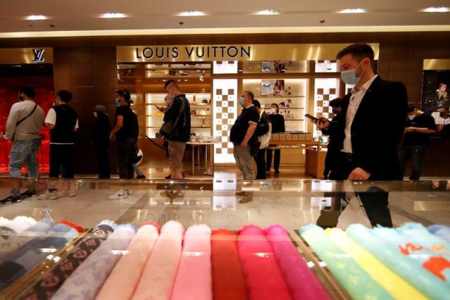 Louis Vuitton out, as duty-free suffers