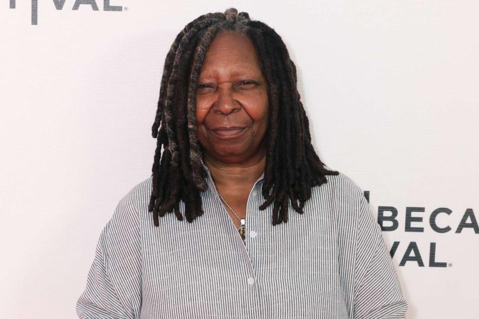 <p>Michael Loccisano/Getty</p> Whoopi Goldberg attends Shorts: Animated Shorts Curated by Whoopi G during the 2023 Tribeca Festival at AMC 19th Street on June 10, 2023