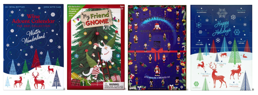 Many of Aldi's Advent calendars went on sale Nov. 3.