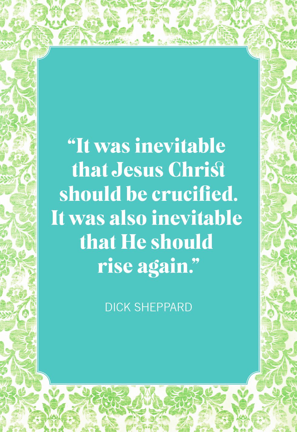 dick sheppard easter quotes