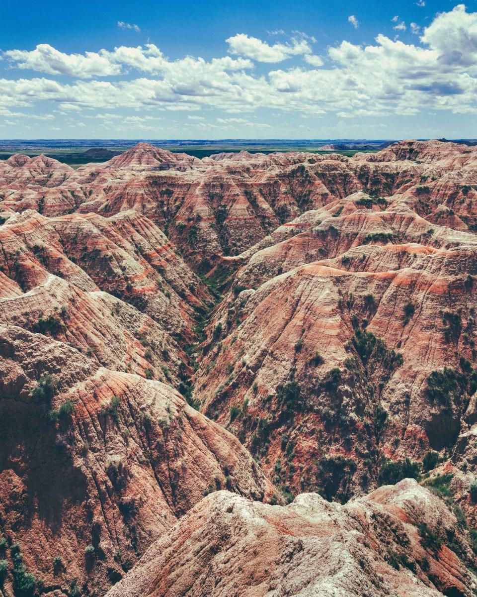 13) Badlands National Park in South Dakota