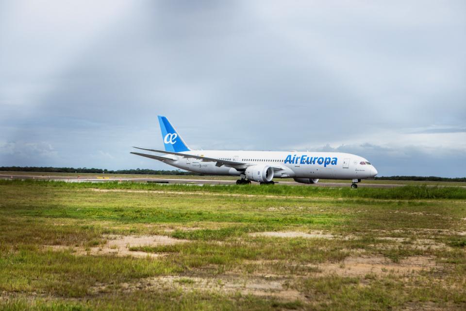 2024年7月1日，歐洲航空一架波音787-9夢幻客機遇強烈亂流後，緊急轉降在巴西納塔機場。路透社