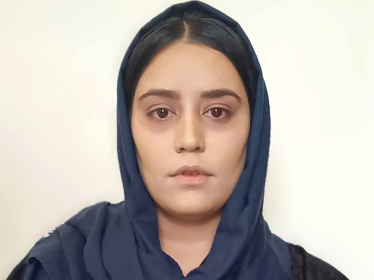 Elaha Delawarzai was held in detention at the Taliban’s intelligence cell in Kabul for 156 days (Supplied)