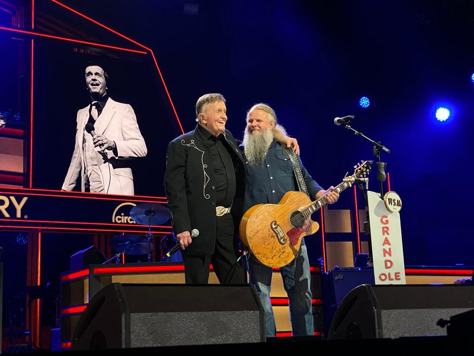 Bill Anderson with Jamey Johnson, Grand Ole Opry, July 23, 2023