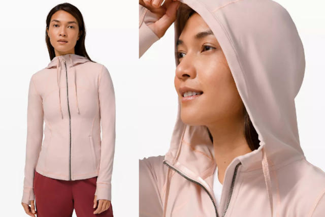 Lululemon Hooded Define Jacket Nulu In Pastel Blue